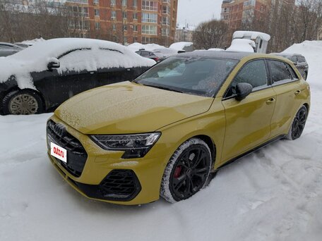 2024 Audi S3 IV (8Y) Рестайлинг, жёлтый, 5599999 рублей, вид 2