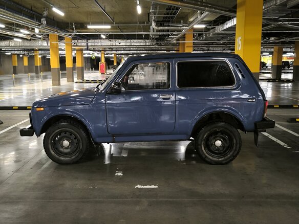 2007 Lada (ВАЗ) 2121 (4x4) I Рестайлинг, синий, 320000 рублей - вид 7