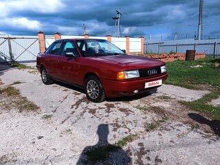 1988 Audi 80 IV (B3), красный, 160000 рублей, вид 2