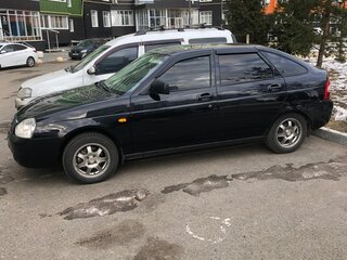 2010 Lada (ВАЗ) Priora I, чёрный, 380000 рублей, вид 2