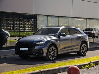 2019 Audi Q8 45 TDI I (4M), синий, 5590000 рублей, вид 3