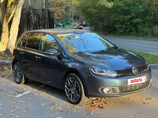 2011 Volkswagen Golf VI, синий, 1190000 рублей, вид 4