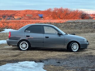 2005 Hyundai Accent ТагАЗ II, серый, 439999 рублей, вид 5