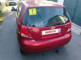 2007 Chevrolet Aveo I, красный, 270000 рублей, вид 3