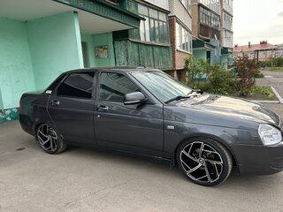 2014 Lada (ВАЗ) Priora I Рестайлинг, серый, 700000 рублей, вид 2