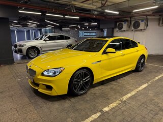 2013 BMW 6 серии Gran Coupe 650i xDrive III (F06/F13/F12), жёлтый, 3700000 рублей, вид 1