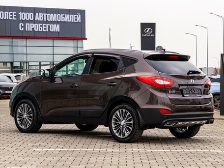 2015 Hyundai ix35 I Рестайлинг, коричневый, 1255000 рублей, вид 4