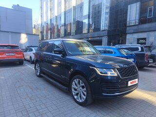 2018 Land Rover Range Rover Long IV Рестайлинг, синий, 6100000 рублей, вид 1