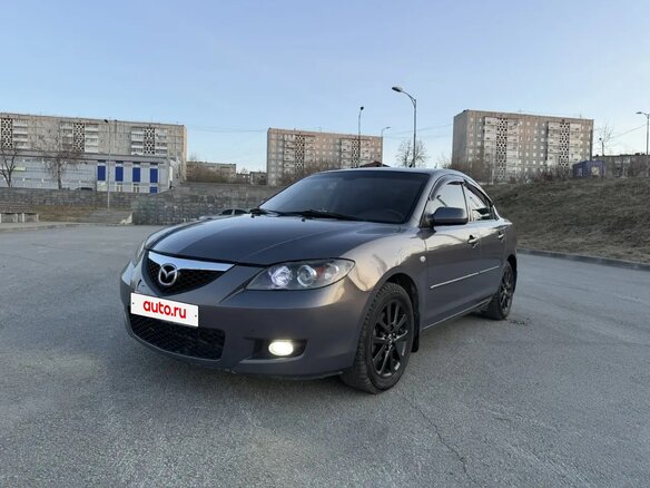 2008 Mazda 3 I (BK) Рестайлинг, серый, 600000 рублей