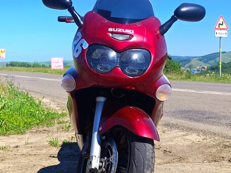 2006 Suzuki GSX 750F Katana, красный, 350000 рублей, вид 3
