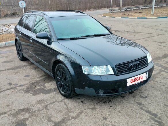 2003 Audi A4 II (B6), чёрный, 750000 рублей - вид 1