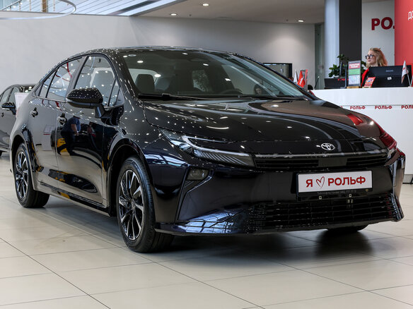 2026 Toyota Corolla XII (E210) Рестайлинг 2, чёрный - вид 3