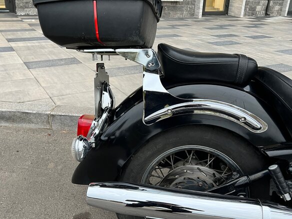 2008 Yamaha XVS1100, чёрный, 680000 рублей - вид 10