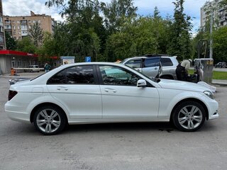 2013 Mercedes-Benz C-Класс 180 III (W204) Рестайлинг, белый, 1420000 рублей, вид 3