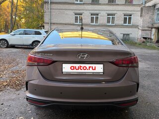 2020 Hyundai Solaris II Рестайлинг, коричневый, 1350000 рублей, вид 5