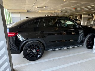 2017 Mercedes-Benz GLE Coupe 400 I (C292), чёрный, 4450000 рублей, вид 4