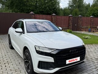 2021 Audi Q8 45 TDI I (4M), белый, 6500000 рублей, вид 3