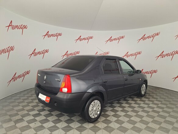 2008 Renault Logan I, чёрный, 300000 рублей - вид 4