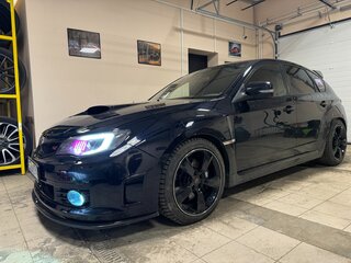 2007 Subaru Impreza WRX STi III, синий, 2600000 рублей, вид 3