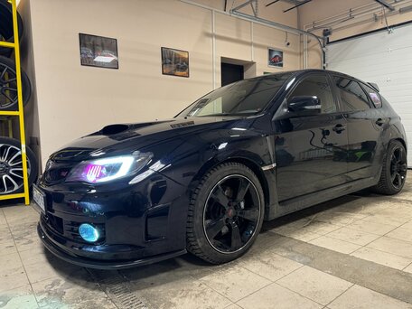 2007 Subaru Impreza WRX STi III, синий, 2600000 рублей, вид 3