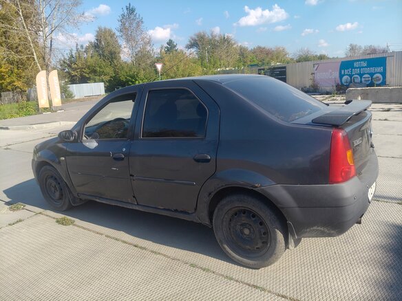 2006 Renault Logan I, серый - вид 4
