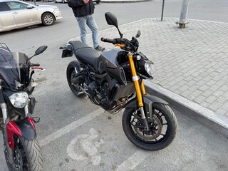 2015 Yamaha MT-09 (FZ-09), серый, 670000 рублей, вид 2