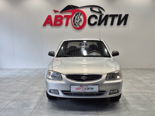 2009 Hyundai Accent ТагАЗ II, серебристый, 580000 рублей, вид 2