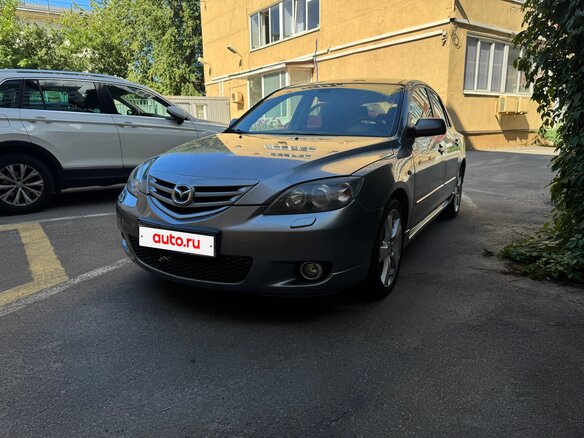 2003 Mazda 3 I (BK), серый, 659000 рублей - вид 3