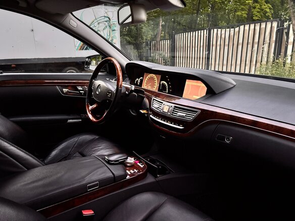 2007 Mercedes-Benz S-Класс 350 V (W221), чёрный, 785000 рублей - вид 17