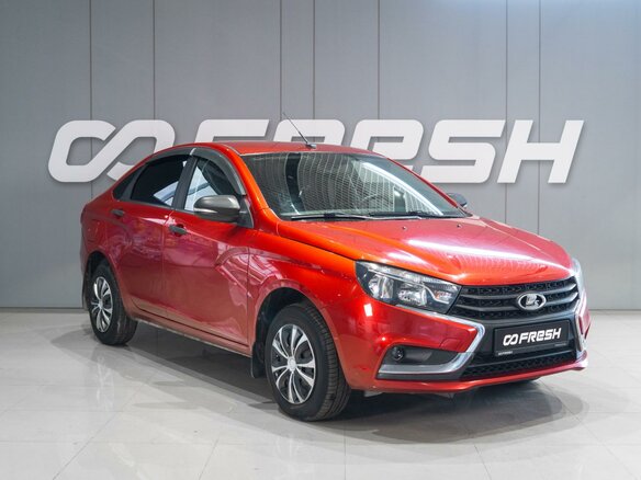 2016 Lada (ВАЗ) Vesta I, красный, 684000 рублей