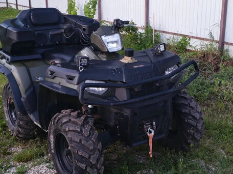 2012 Polaris Sportsman 800, зелёный, 599000 рублей, вид 4
