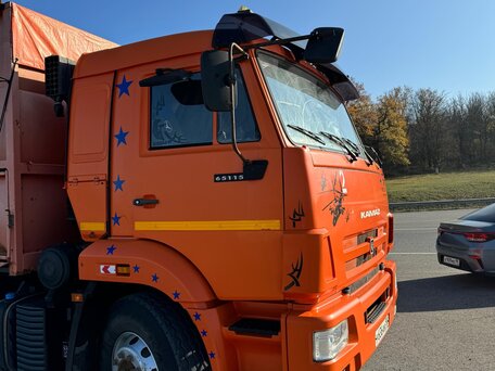 2018 КамАЗ 65115, оранжевый, 3350000 рублей, вид 5