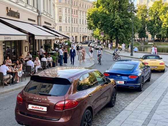 2010 Porsche Cayenne S II (958), коричневый, 1850000 рублей - вид 4