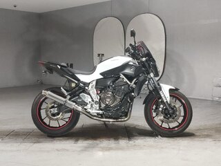 2015 Yamaha MT-07 (FZ-07), белый, 514000 рублей, вид 1