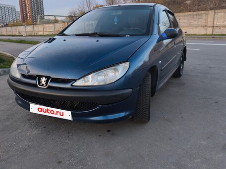 2007 Peugeot 206, синий, 230000 рублей, вид 2