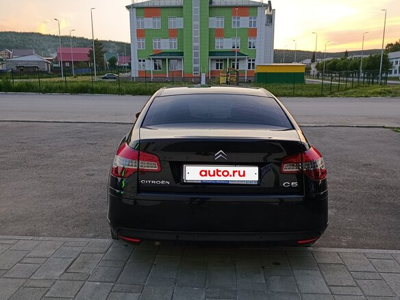 2012 Citroen C5 II, чёрный, 420000 рублей - вид 6