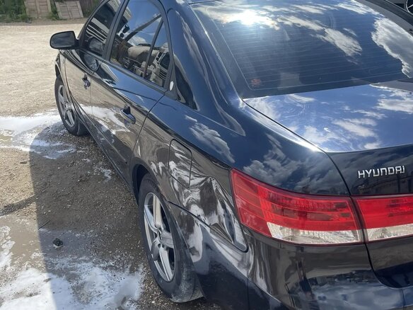 2007 Hyundai Sonata V (NF), синий, 580000 рублей - вид 4