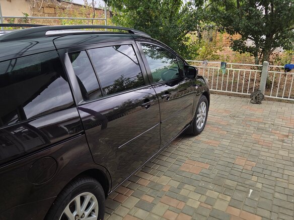 2008 Mazda 5 I (CR) Рестайлинг, чёрный, 830000 рублей - вид 5