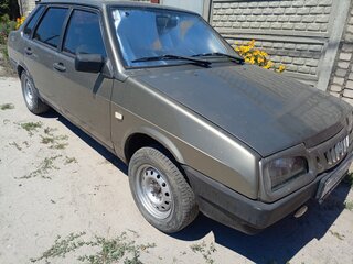 2001 Lada (ВАЗ) 21099, серебристый, 40000 рублей, вид 1