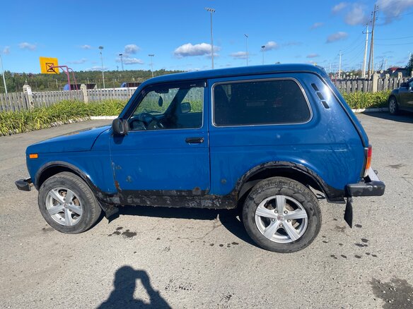 2015 Lada (ВАЗ) 2121 (4x4) I Рестайлинг, синий - вид 2