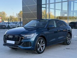 2018 Audi Q8 55 TFSI I (4M), синий, 5775000 рублей, вид 1