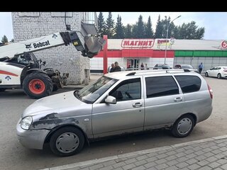 2012 Lada (ВАЗ) Priora I, серебристый, 165000 рублей, вид 5
