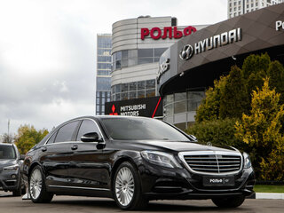 2016 Mercedes-Benz S-Класс 500 VI (W222, C217), чёрный, 2618000 рублей, вид 2