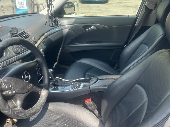 2006 Mercedes-Benz E-Класс 200 III (W211, S211) Рестайлинг, чёрный - вид 5