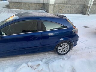 2007 Opel Astra GTC H Рестайлинг, синий, 370000 рублей, вид 2