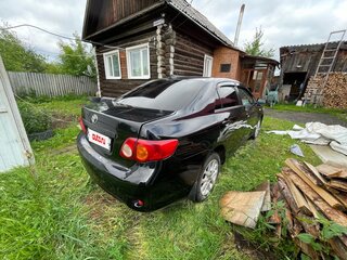 2007 Toyota Corolla X (E140, E150), чёрный, 600000 рублей, вид 5