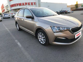 2021 Skoda Rapid II, коричневый, 1650000 рублей, вид 3