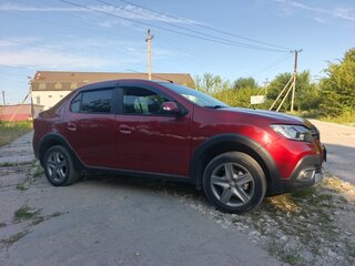 2021 Renault Logan Stepway II Рестайлинг, красный, 1050000 рублей, вид 4