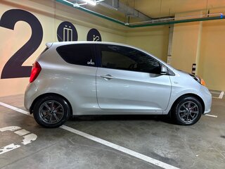 2012 Kia Picanto II, серебристый, 680000 рублей, вид 4