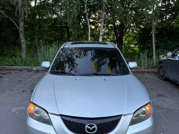 2004 Mazda 3 I (BK), серебристый, 290000 рублей - вид 1